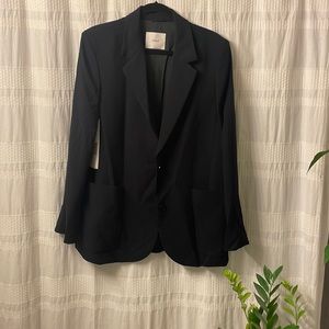 NWT WILFRED SORRENTO BLAZER BLACK LARGE
